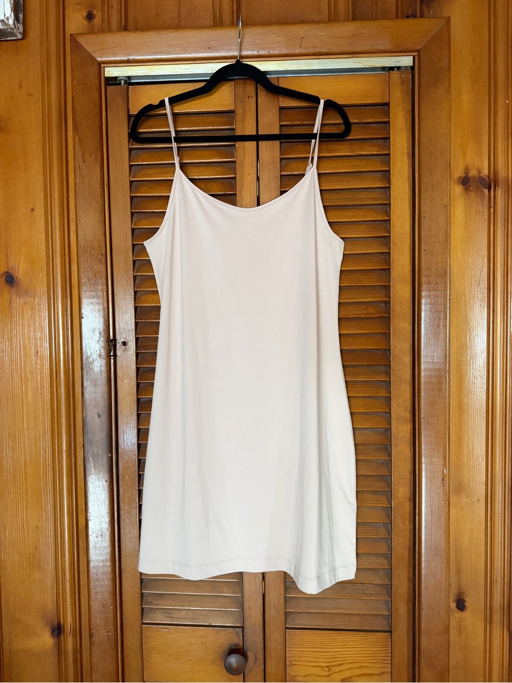Banana Republic Nude Slip Dress Sz L